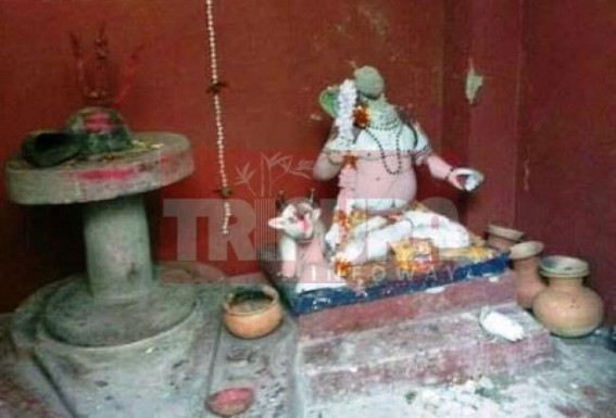 Lord Shiva beheaded in Northern Tripura 